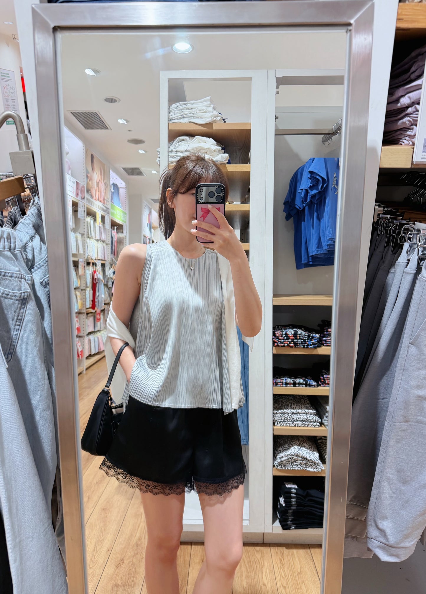 Angel Korea緞面蕾絲短褲 5823
