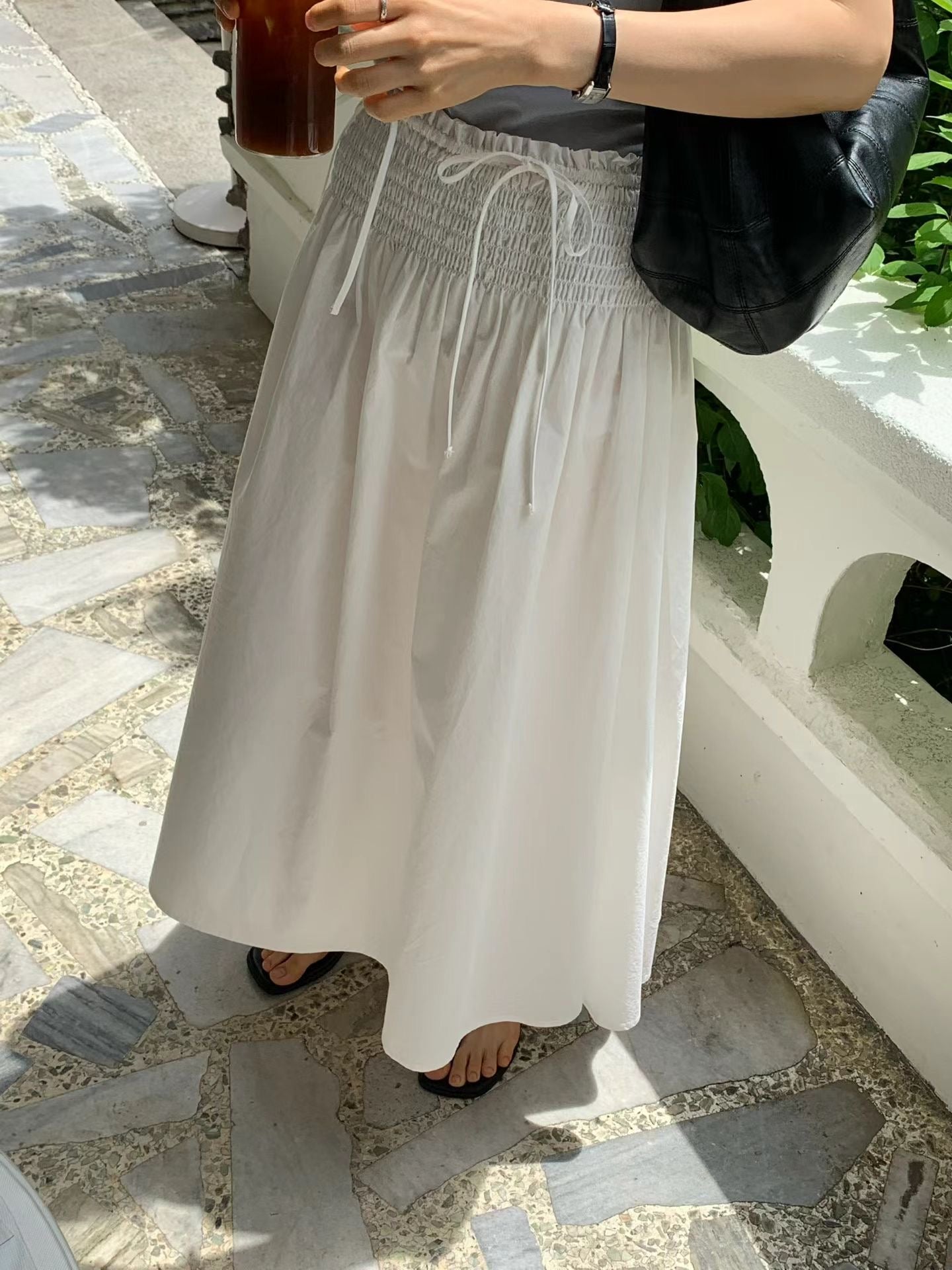 Angel Korea 夏抓皺長裙