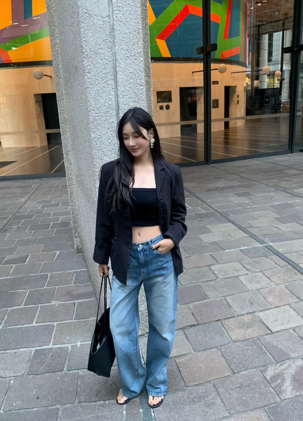 Angel Korea 秋 腰身俐落西外