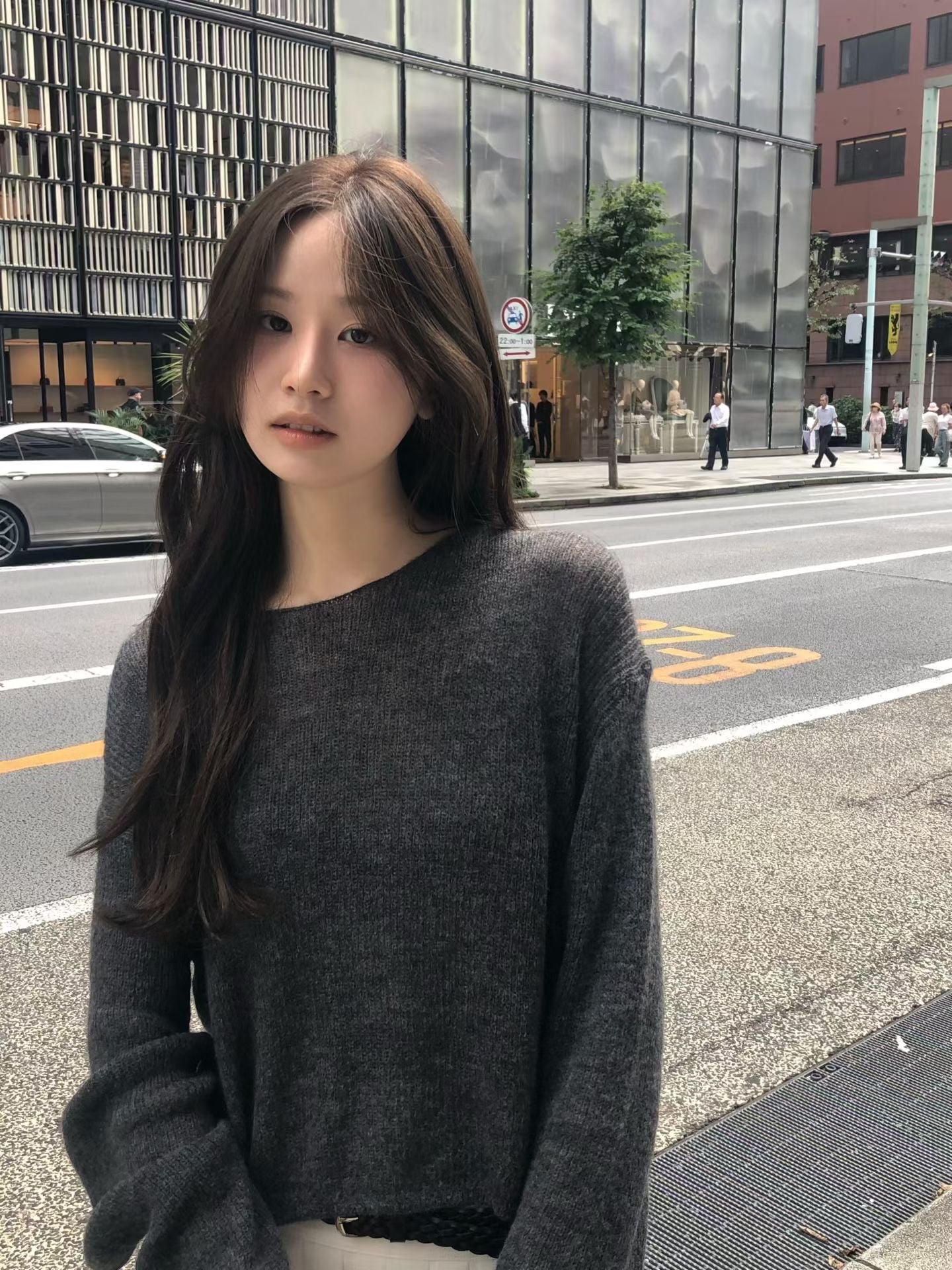Angel Korea 顯瘦針織衫O80