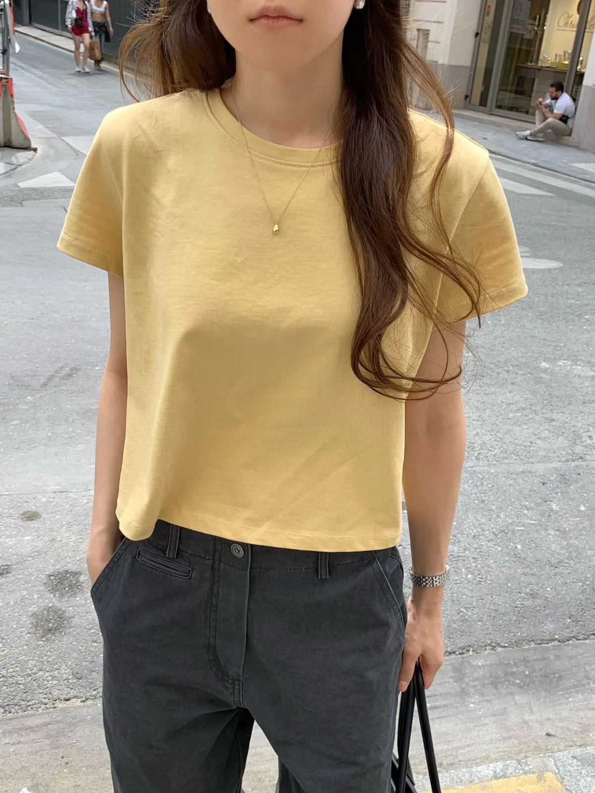 Angel Korea 秋 基礎素踢O07