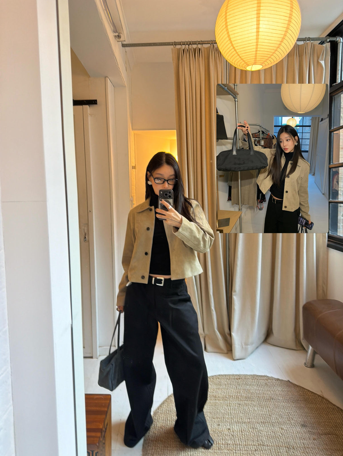 Angel Korea 秋 真麂皮外套