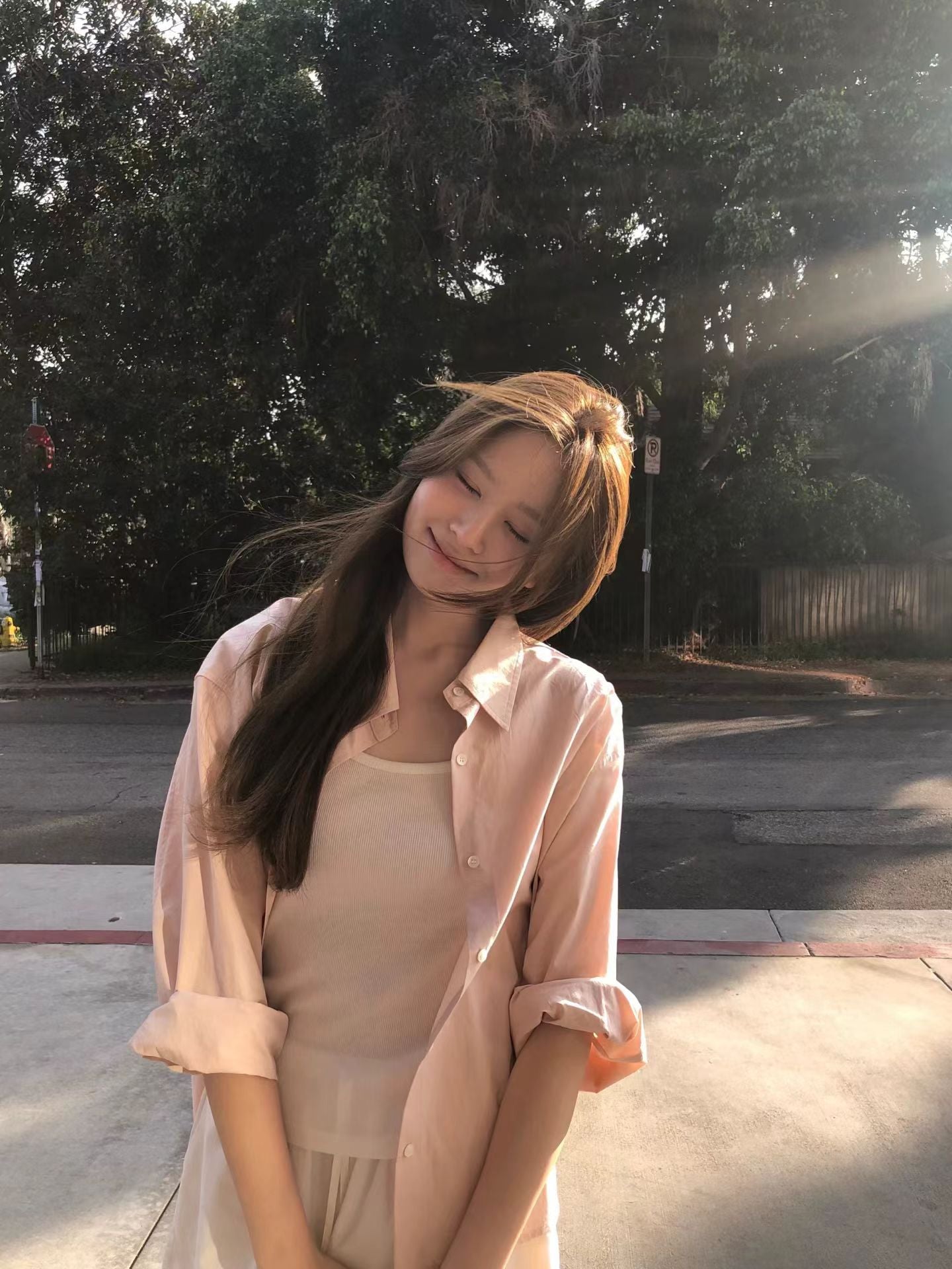 春天浪漫襯衫