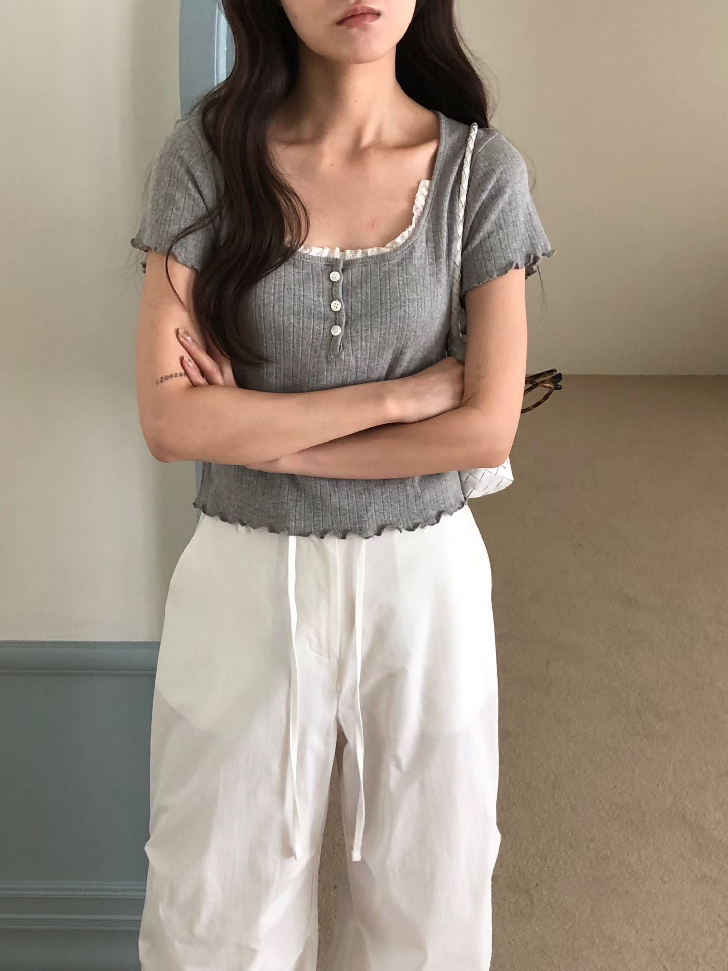 Angel Korea 回歸漂亮短袖