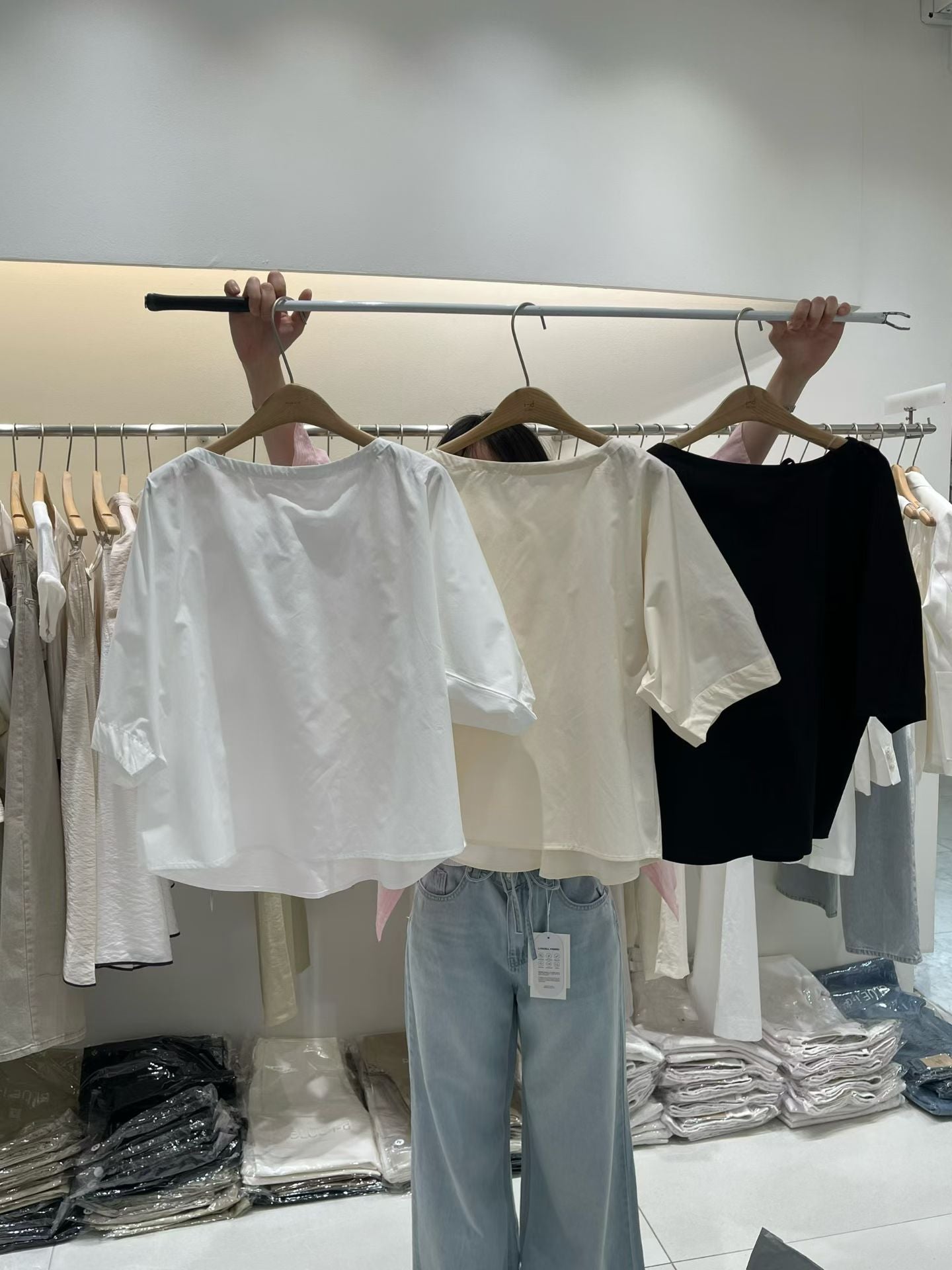 Angel Korea 夏綁帶簡約上衣