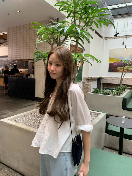 春小漂亮荷葉上衣