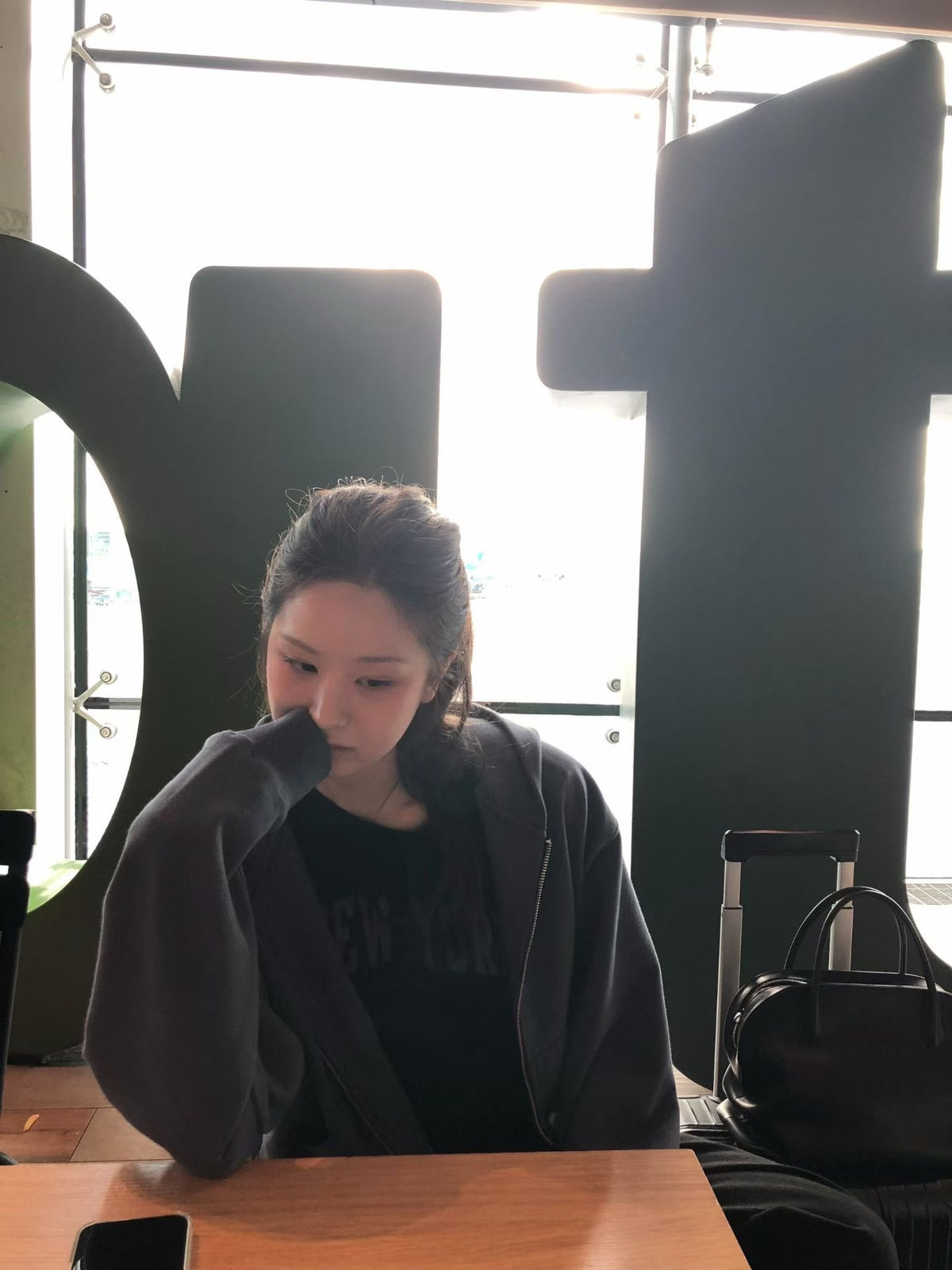 Angel Korea 秋連帽外套O83