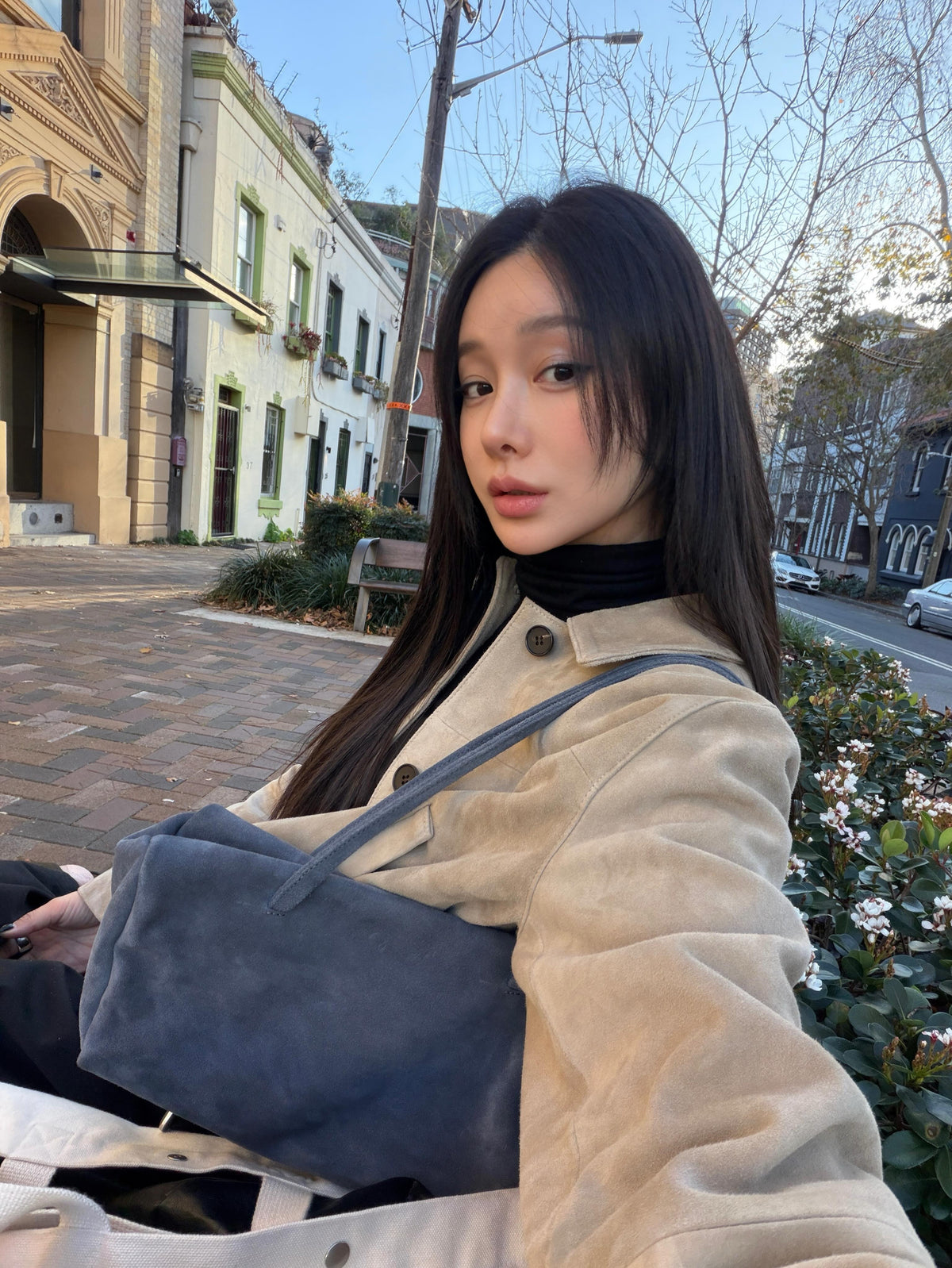 Angel Korea 秋 真麂皮外套