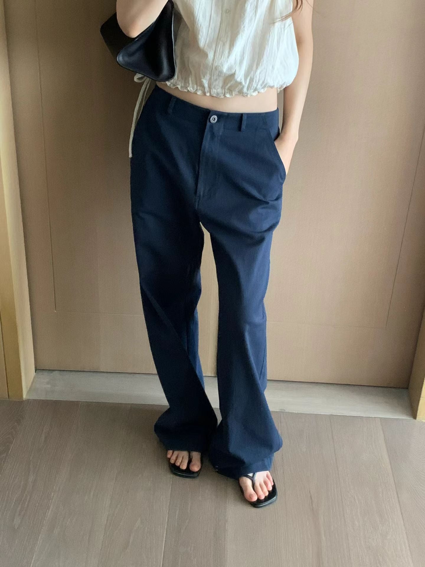 Angel Korea 夏薄料直筒褲