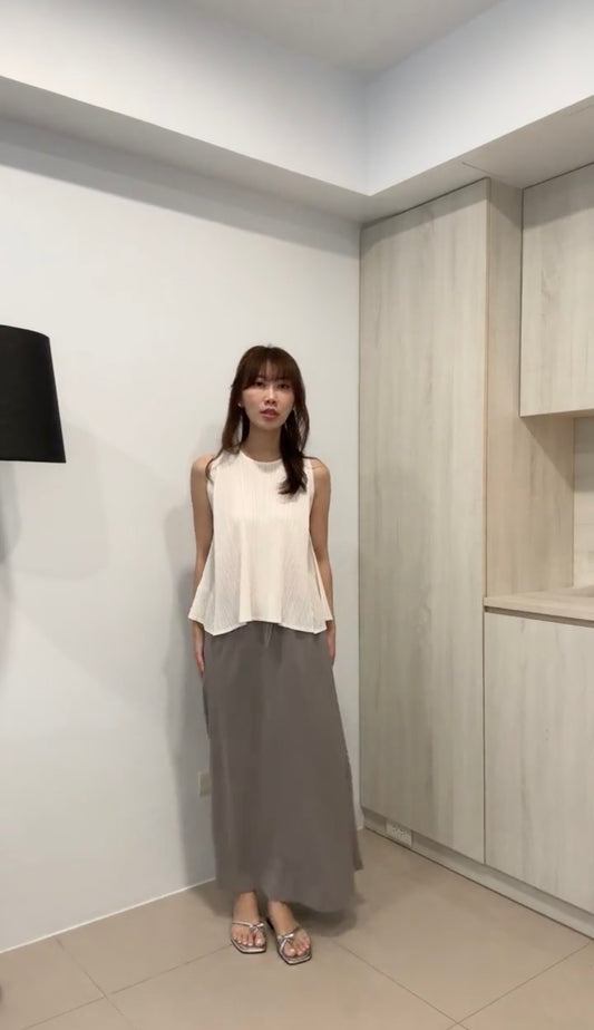 Angel Korea 夏蜜桃絲長裙