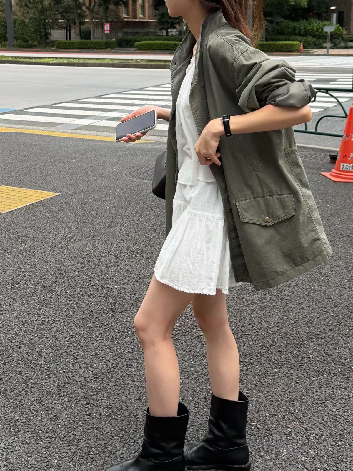 Angel Korea 秋可愛短裙O48