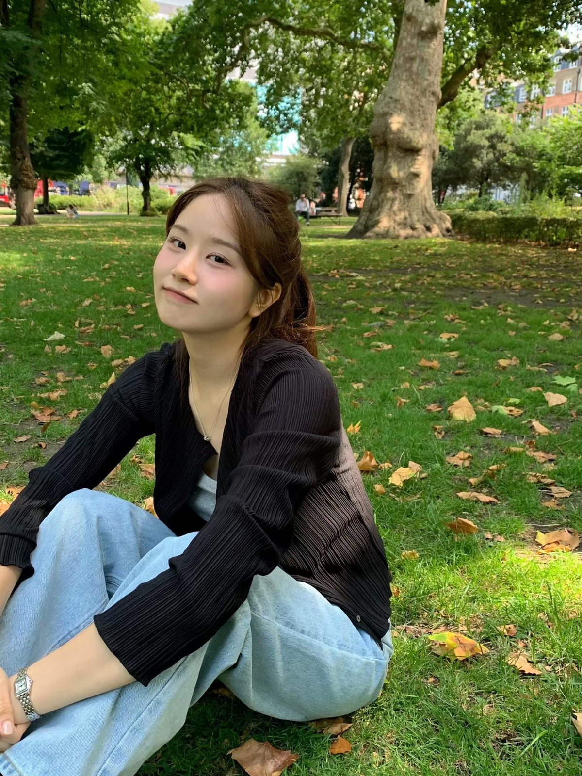 Angel Korea 秋回歸紋理排釦外O60