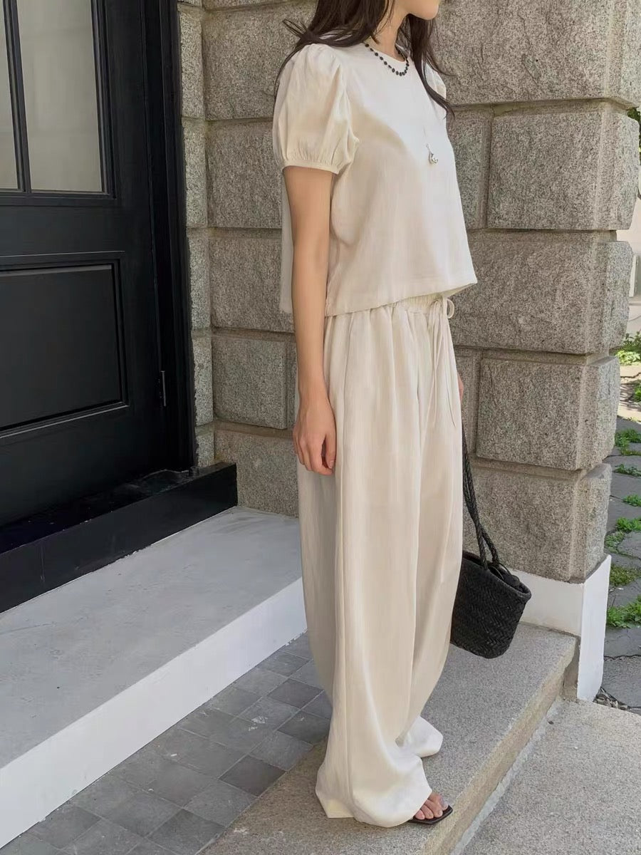 Angel Korea 夏亞麻套裝 5852