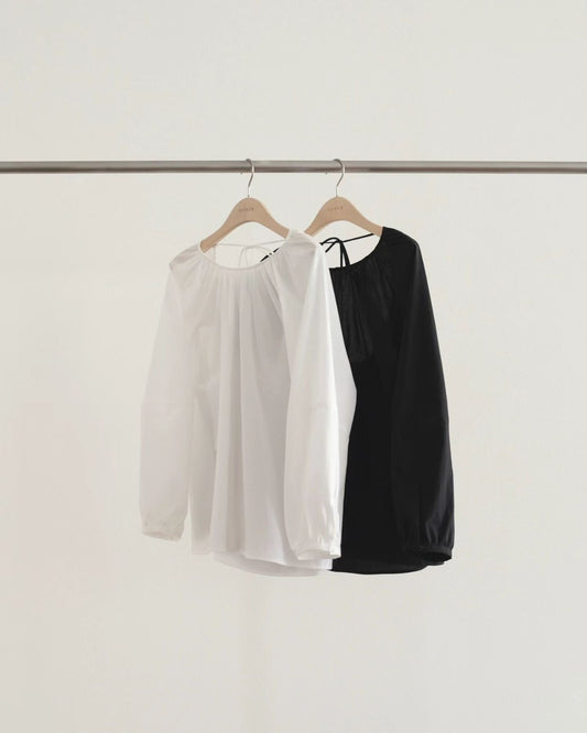 夏回歸後綁帶長袖