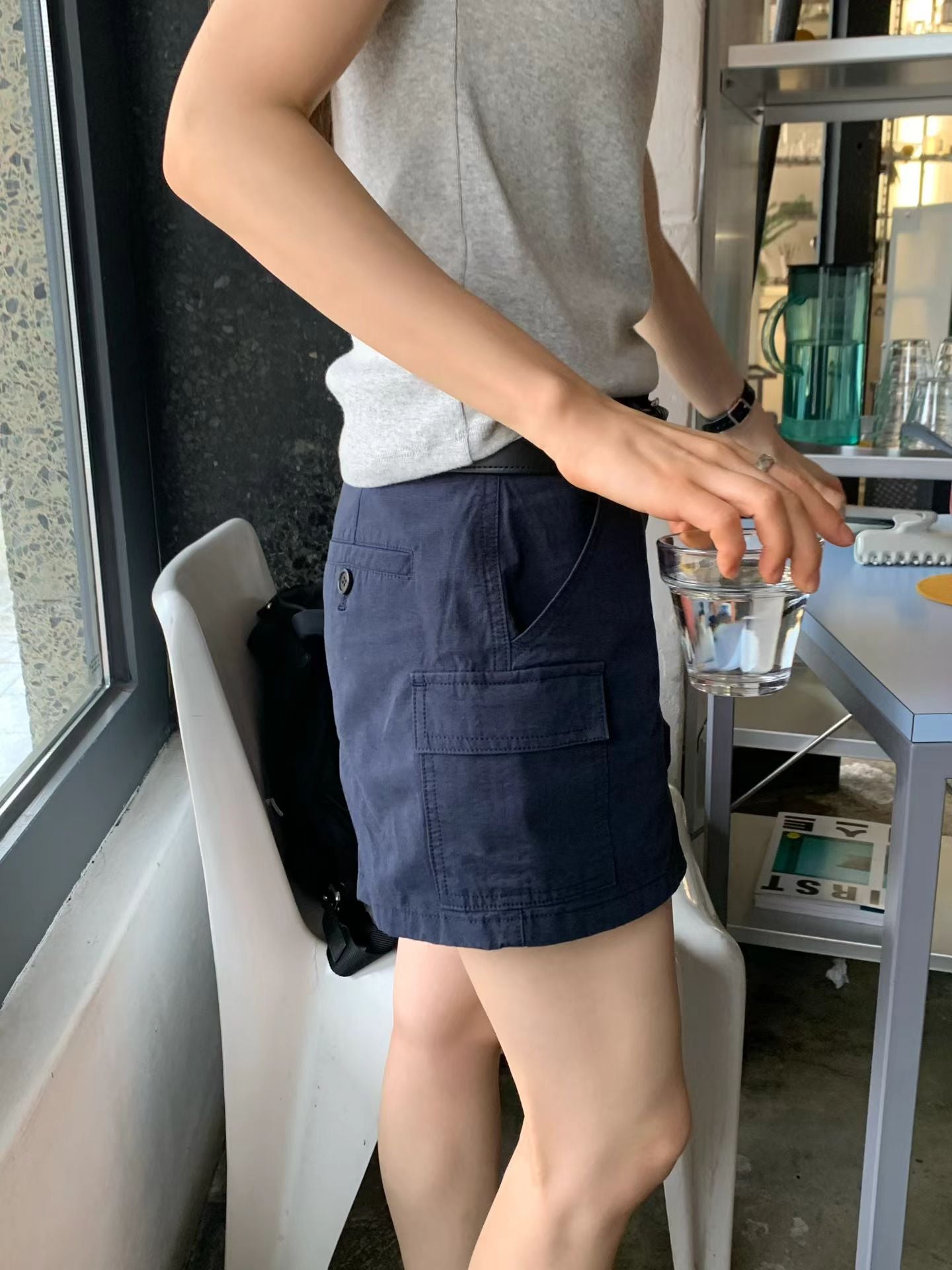 Angel Korea 夏工裝短褲