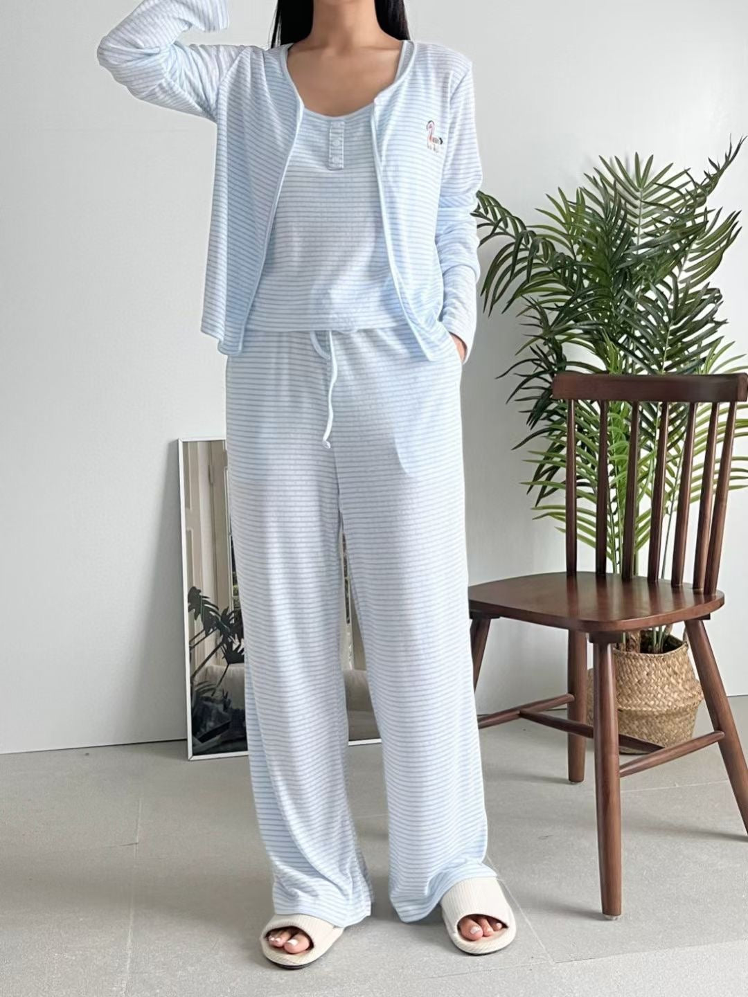Angel Korea 小馬條文睡衣套裝