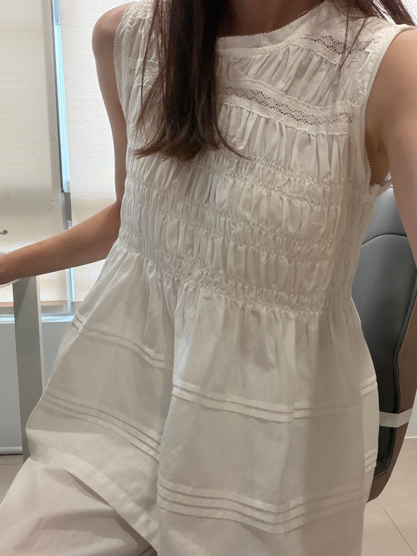 Angel Korea 夏蛋糕白背心