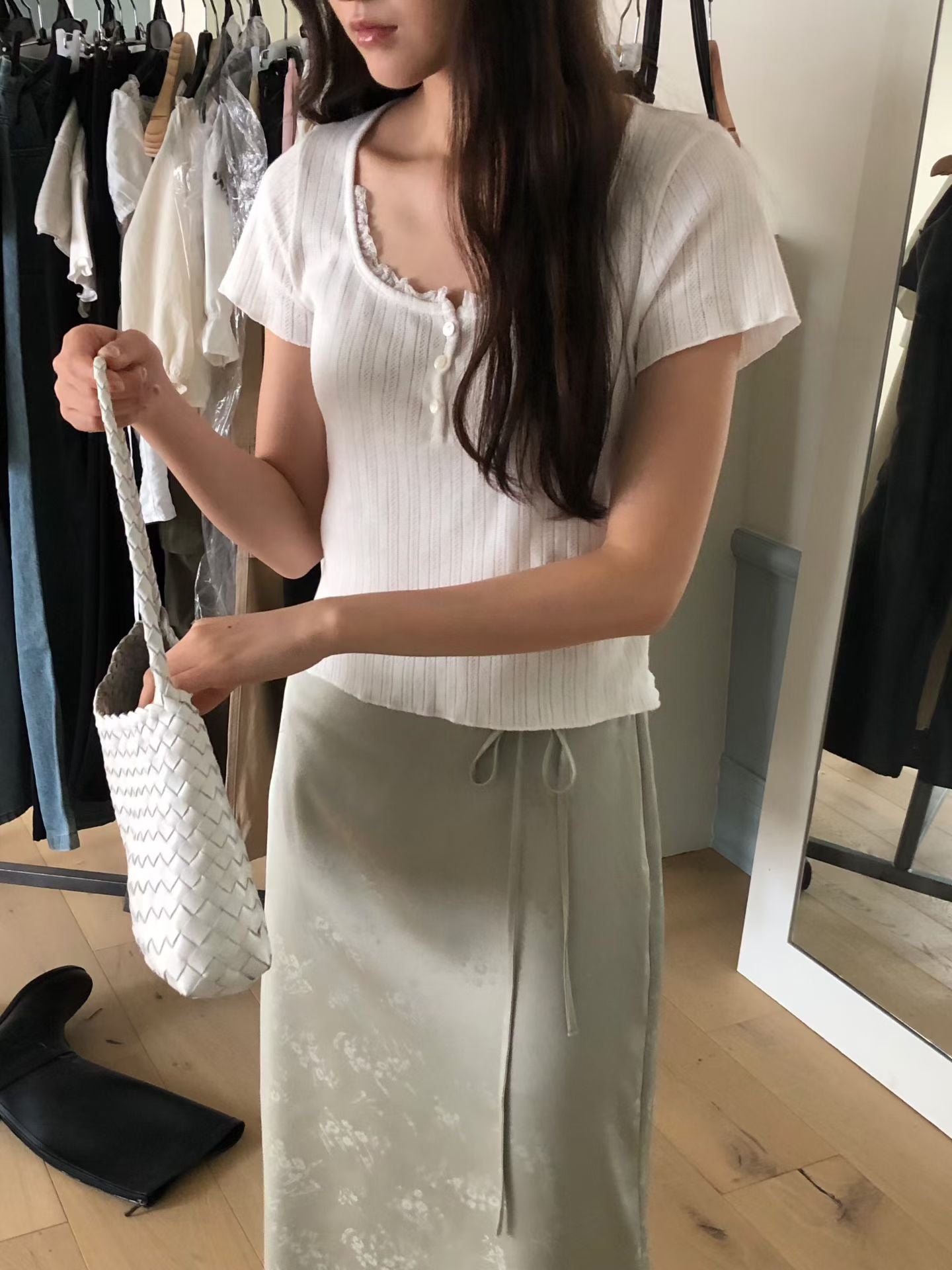 Angel Korea 回歸漂亮短袖