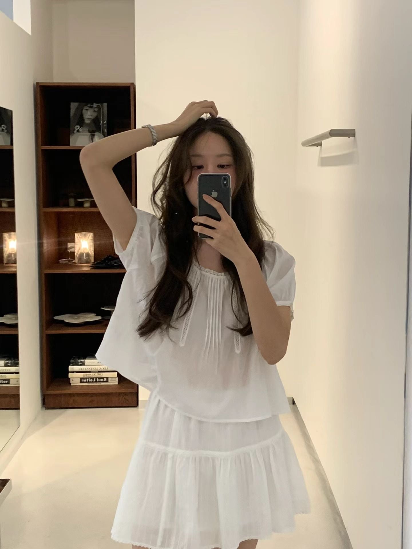 Angel Korea 秋可愛短裙O48