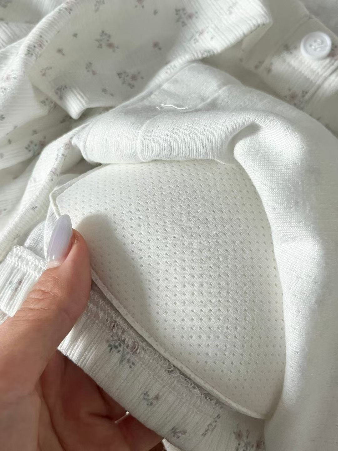 Angel Korea 碎花睡衣三件式睡衣套裝