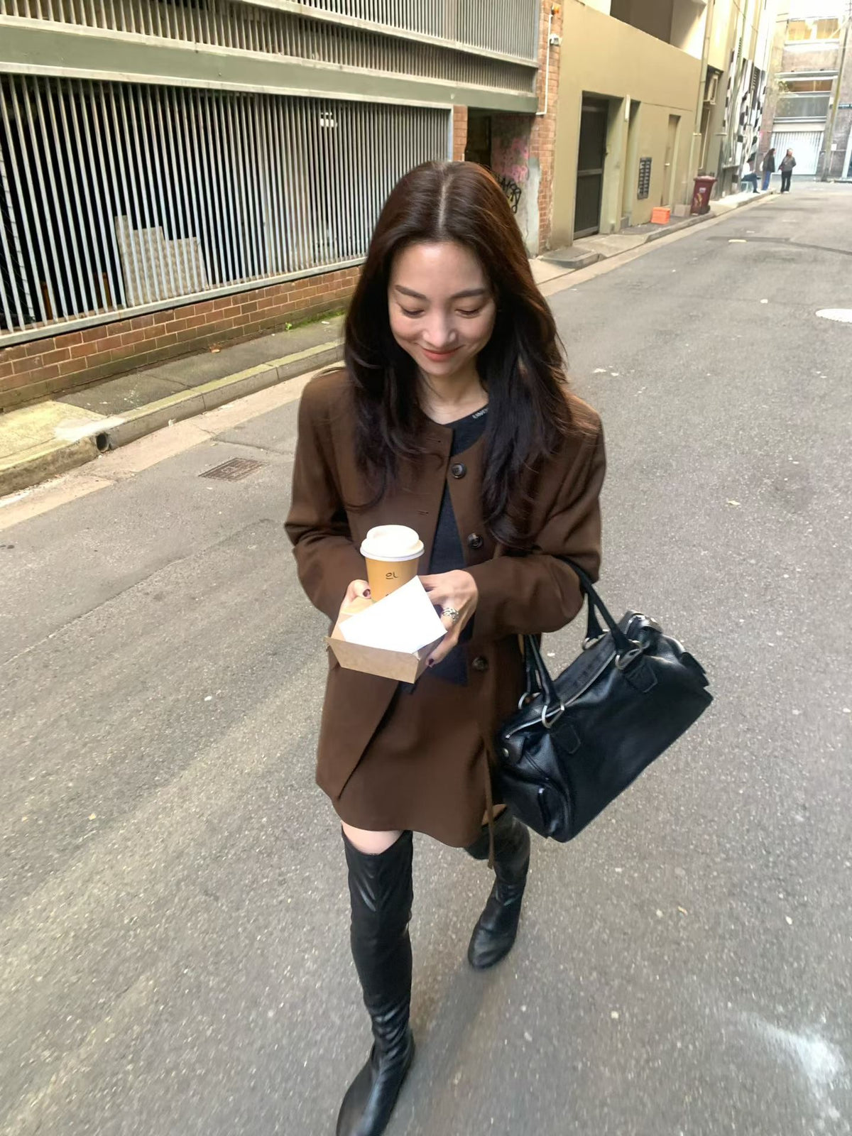 Angel Korea 秋無領西外J014