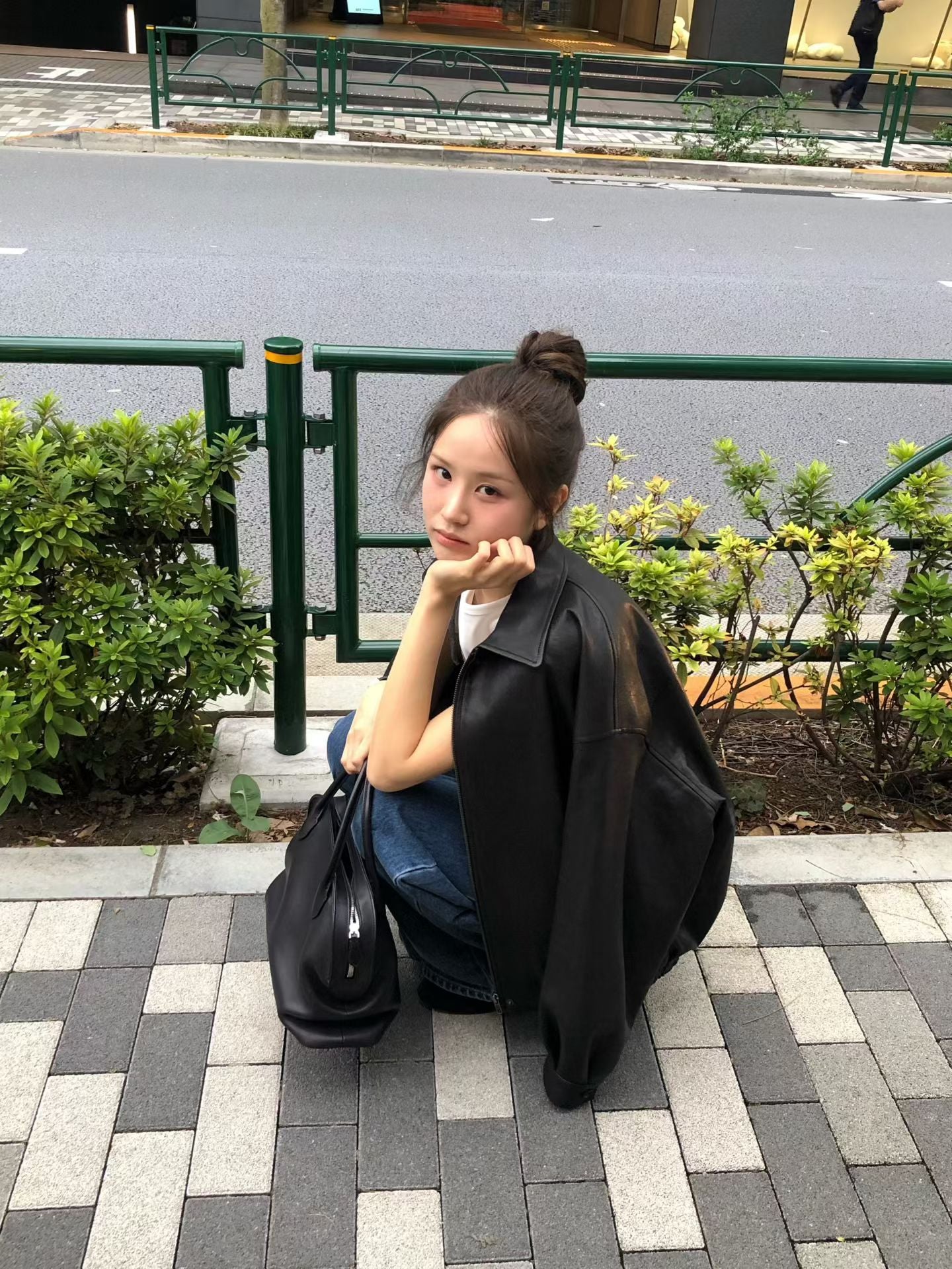 Angel Korea 義大利真皮外套O77