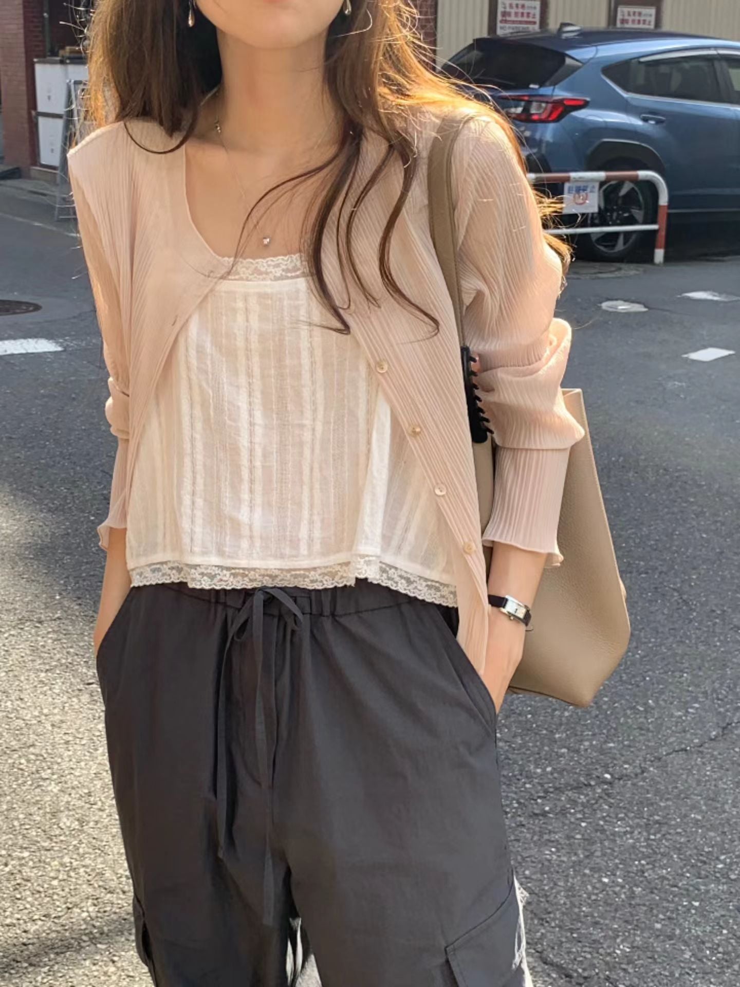 Angel Korea 夏工裝褲