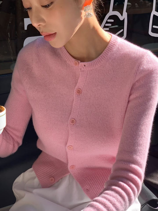 Angel Korea 秋羊絨排釦外