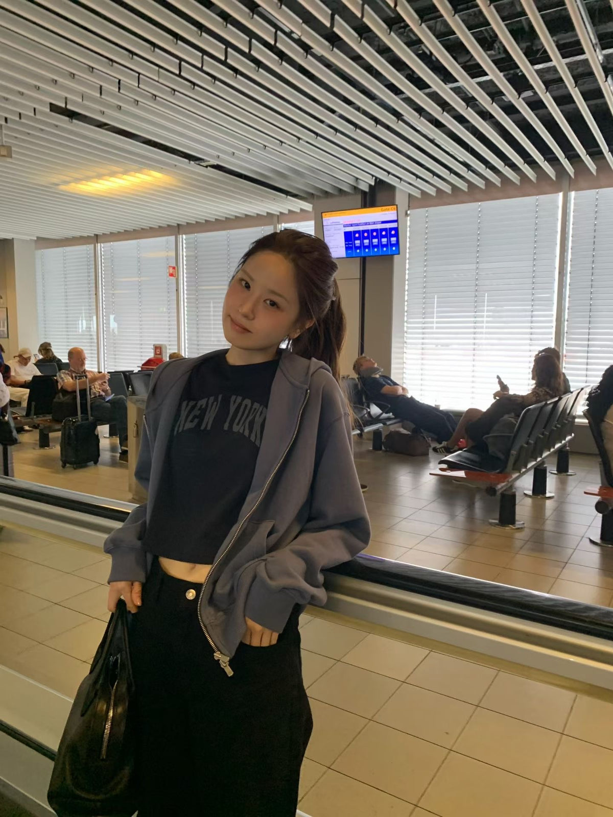 Angel Korea 秋連帽外套O83