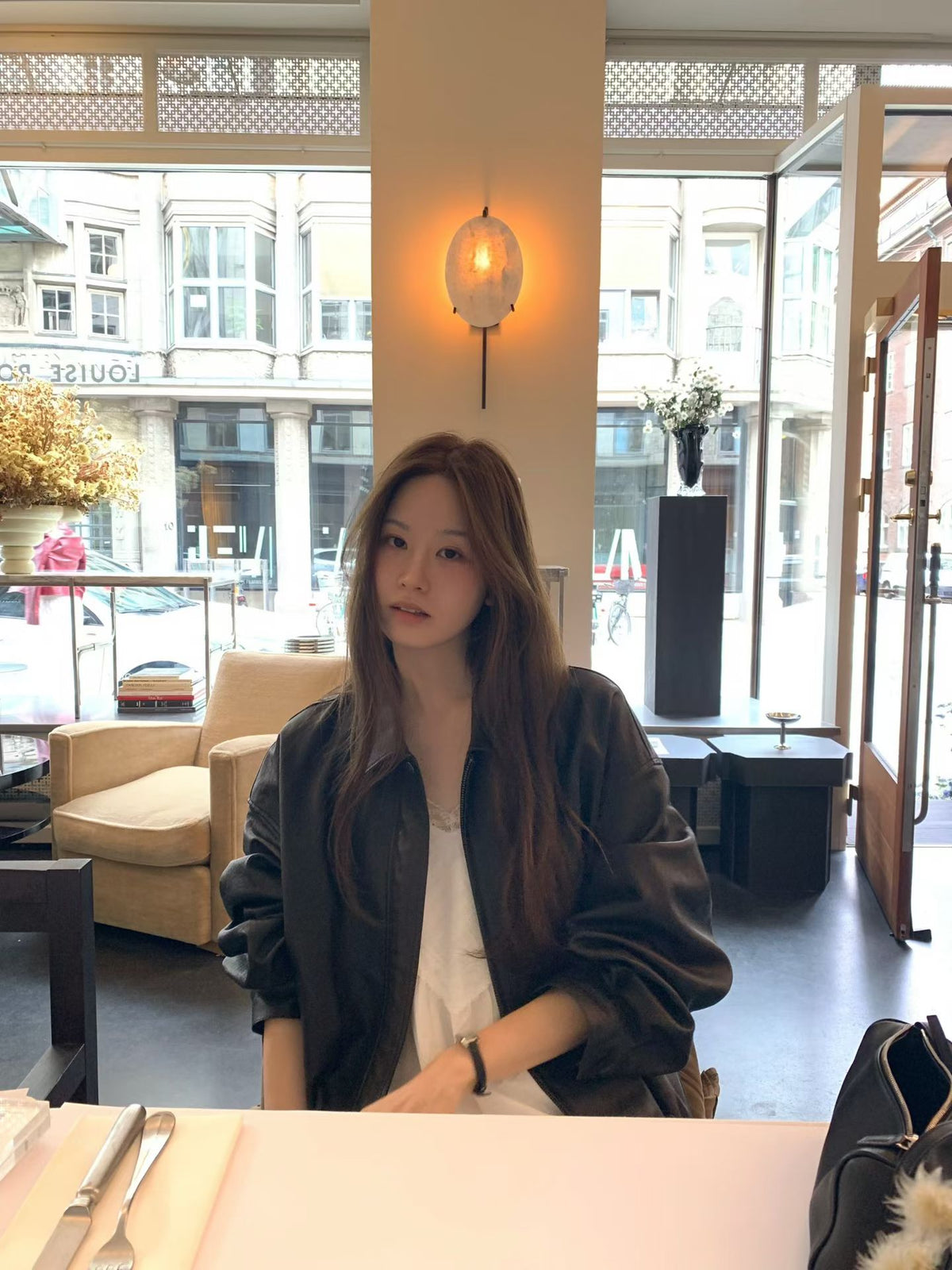 Angel Korea 義大利真皮外套O77