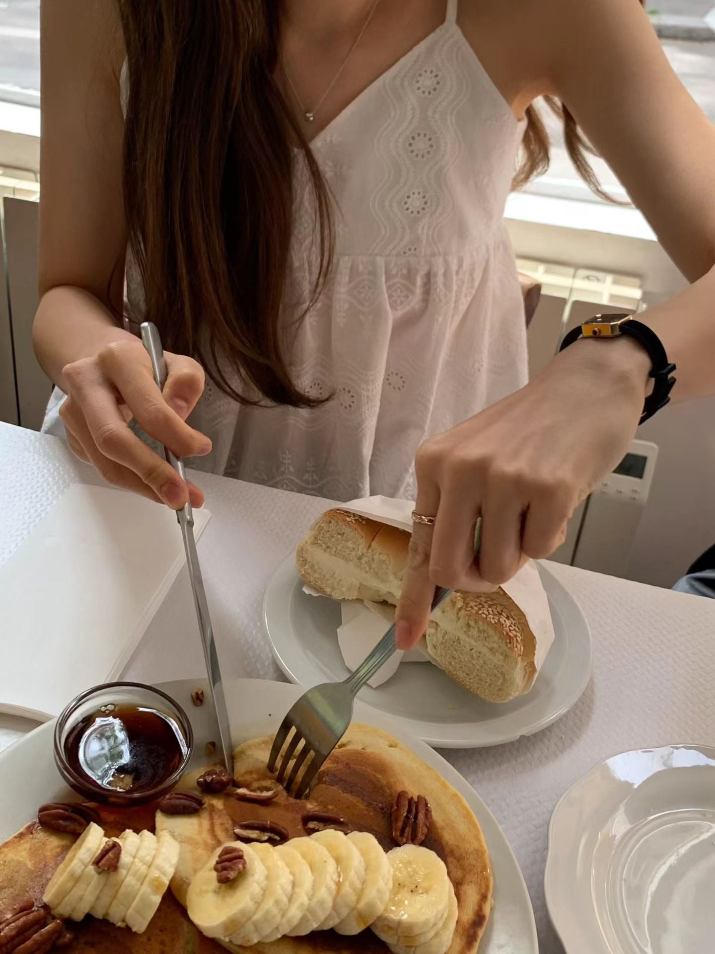 Angel Korea 夏雕花美背細肩帶