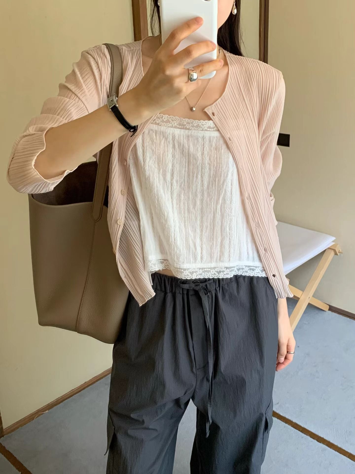Angel Korea 夏冰淇淋色排釦外