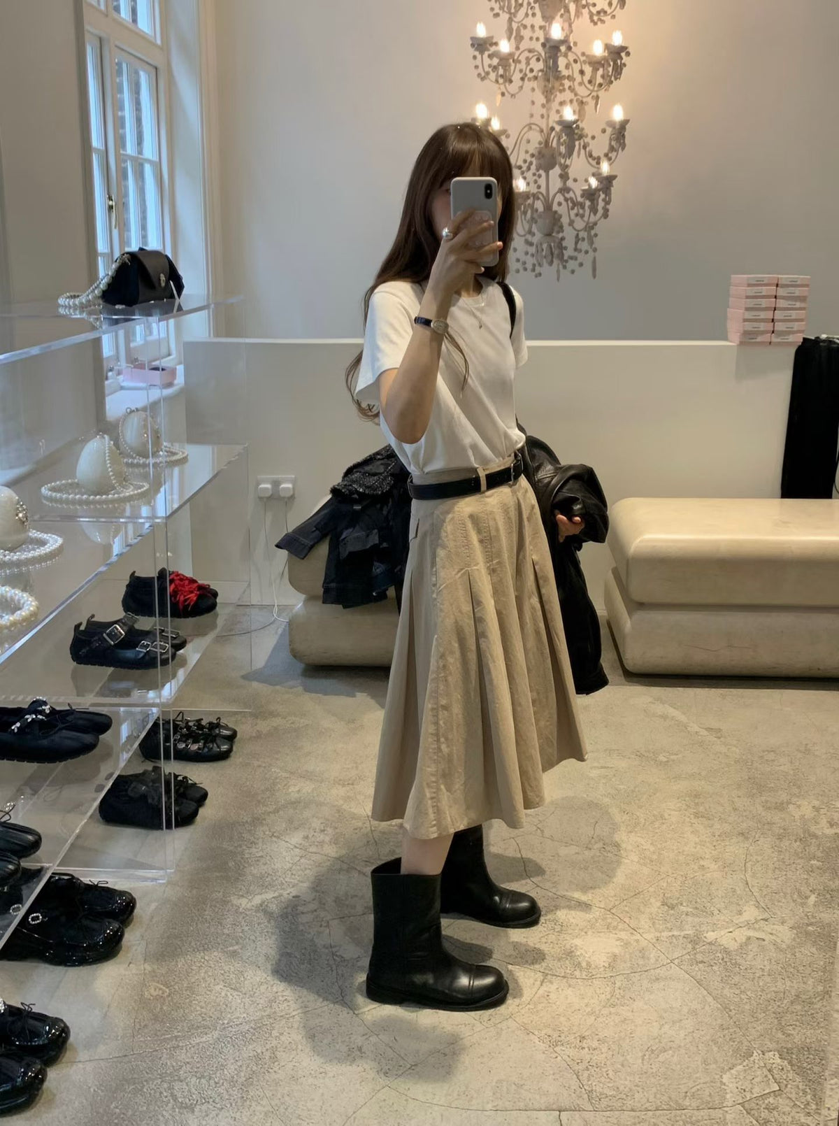 Angel Korea 秋回歸經典棉踢O66