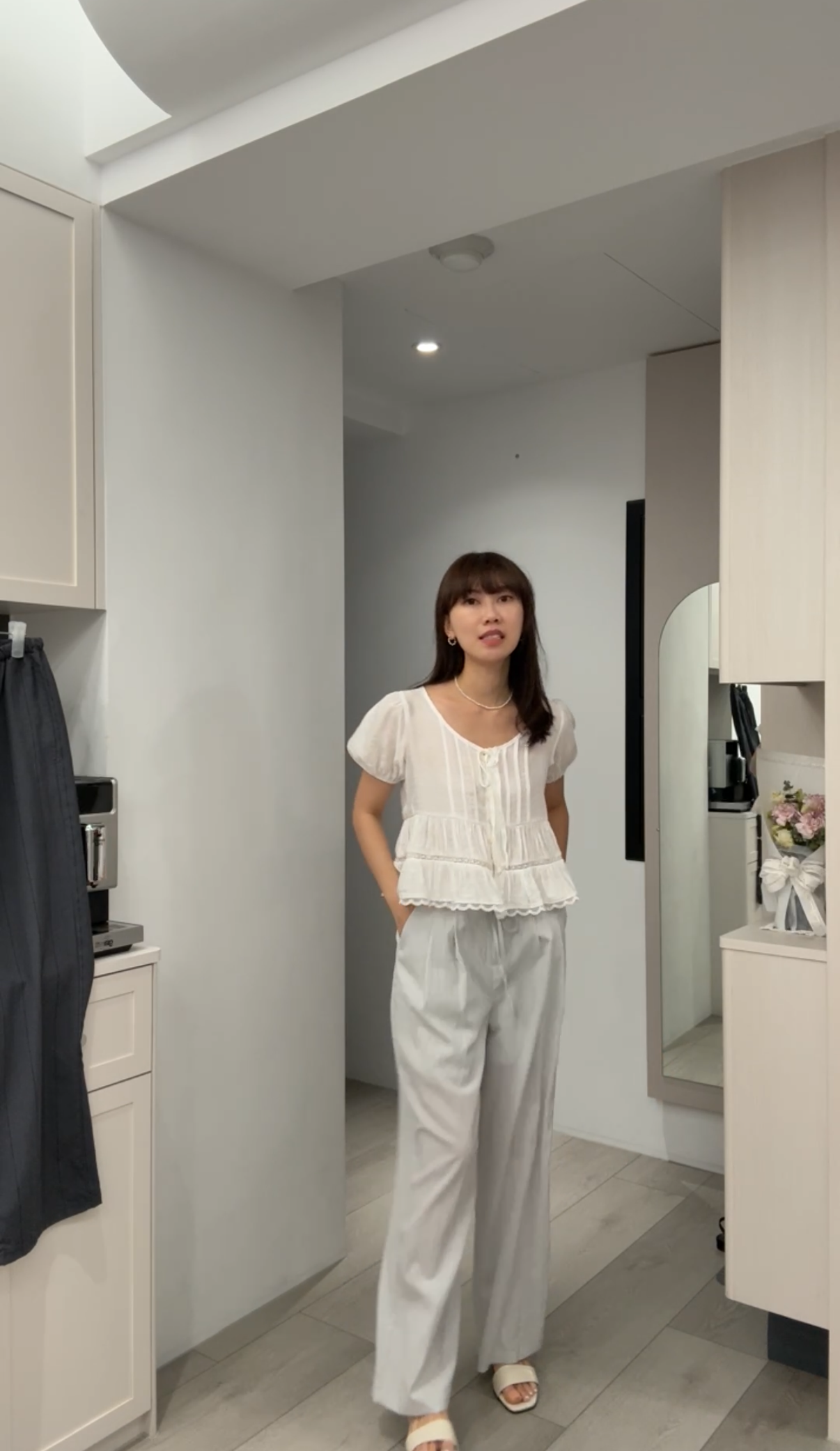 Angel Korea 夏回歸綁帶涼爽褲