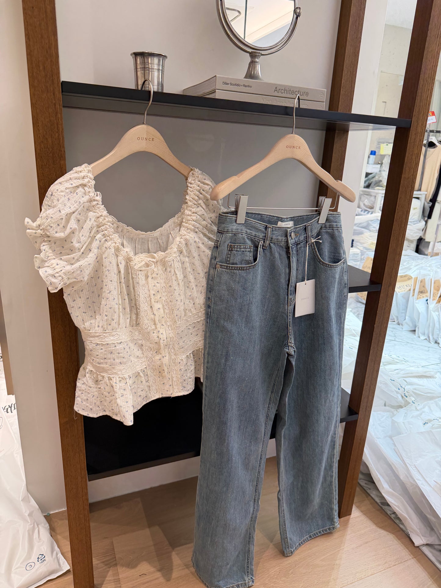 Angel Korea 夏清新碎花漂亮上衣