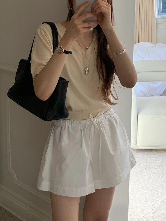 春棉挺版小短褲 2色