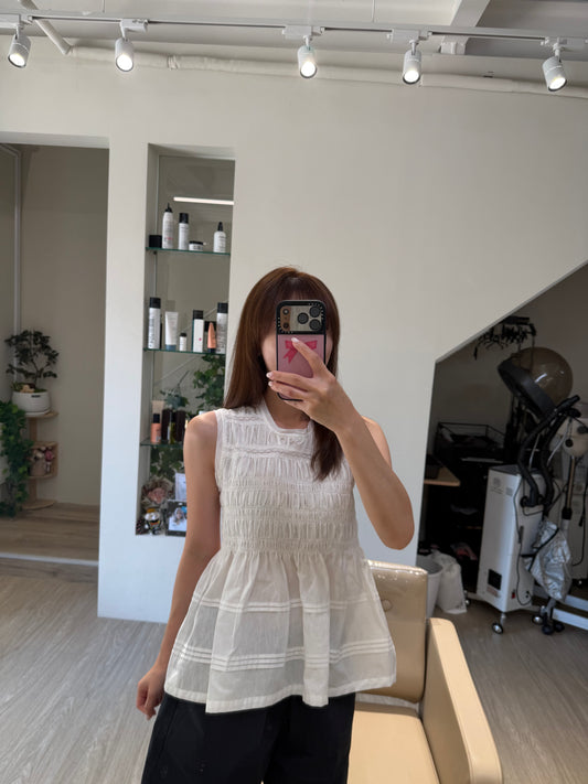 Angel Korea 夏蛋糕白背心