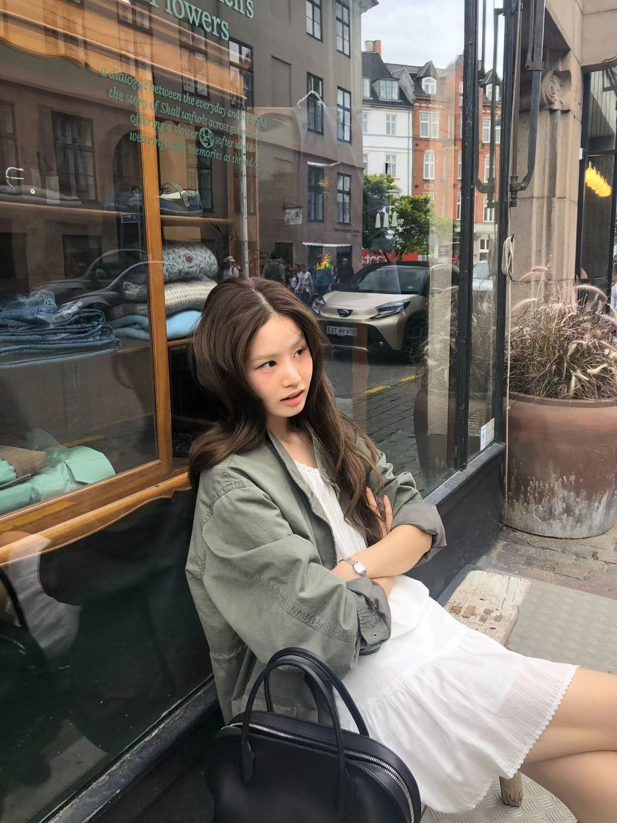 Angel Korea 秋可愛短裙O48