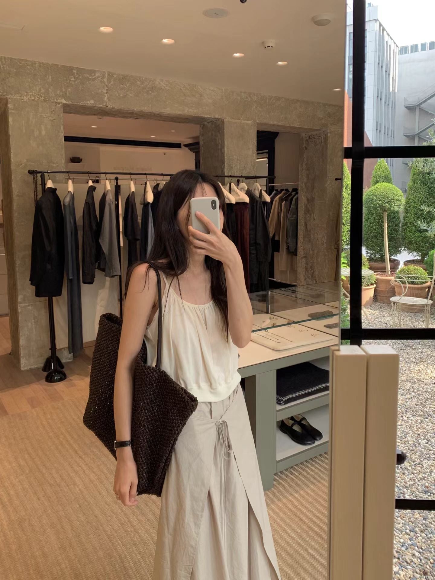 Angel Korea 夏造型綁帶長裙