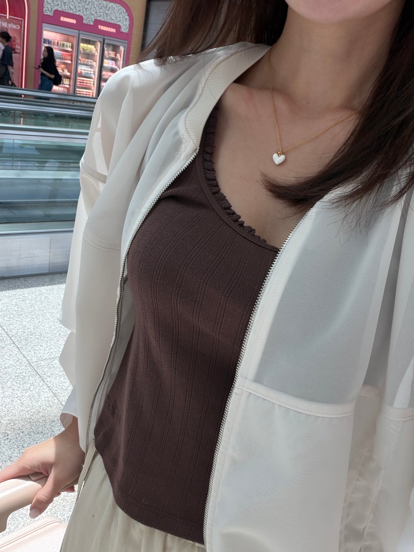 Angel Korea 夏超美透視感防曬外套