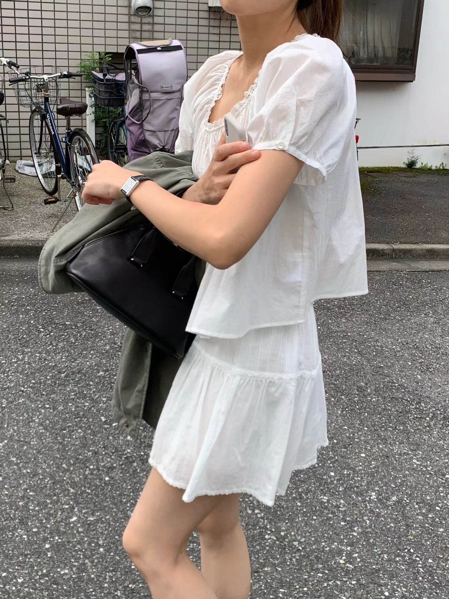 Angel Korea 秋可愛短裙O48