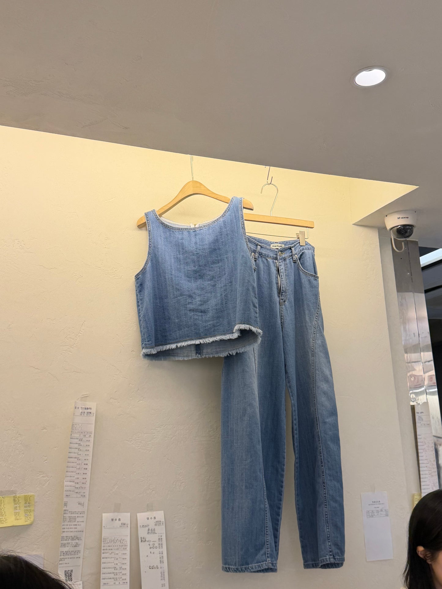 Angel Korea牛仔套裝 5806