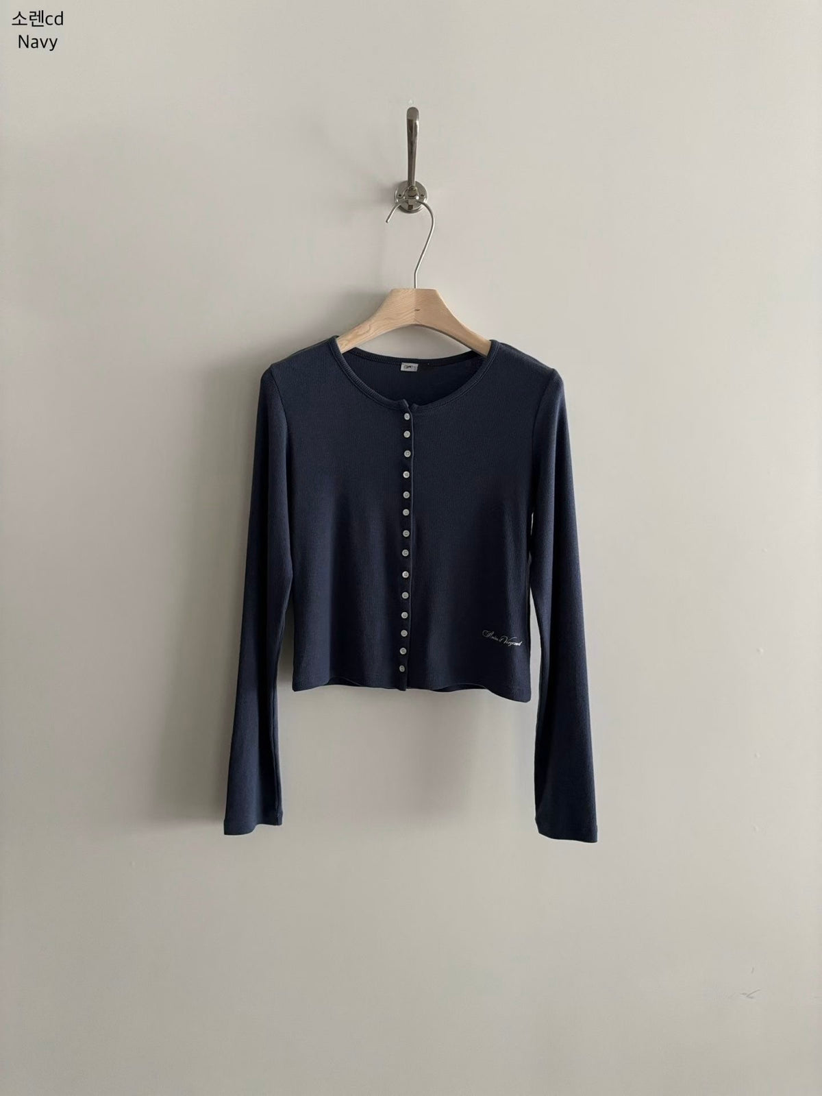 Angel Korea 秋刺繡排扣外K15