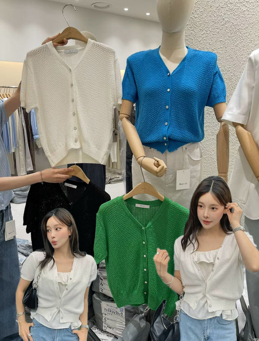 Angel Korea 夏短袖針織外套