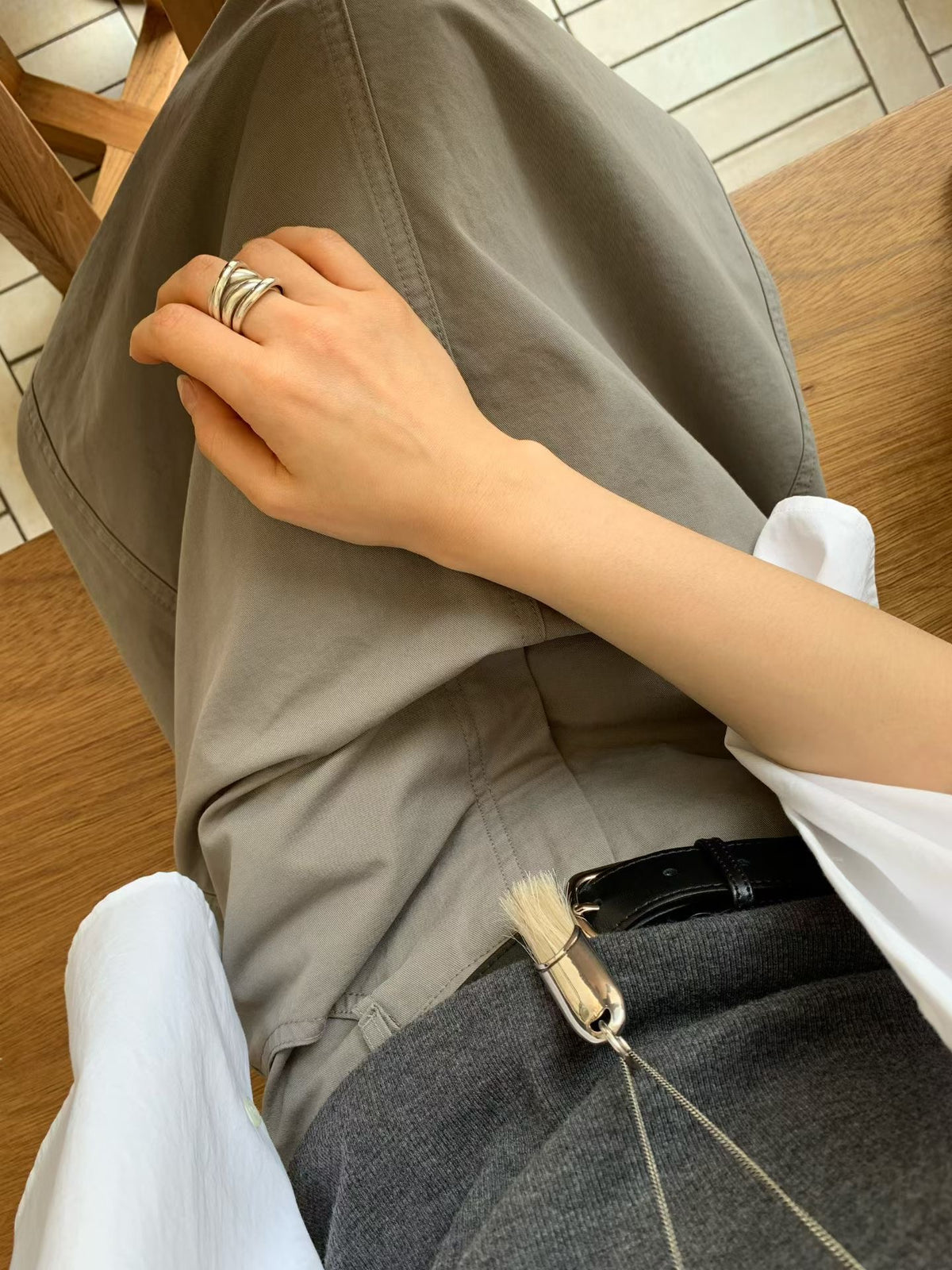 Angel Korea 秋直筒長裙O63