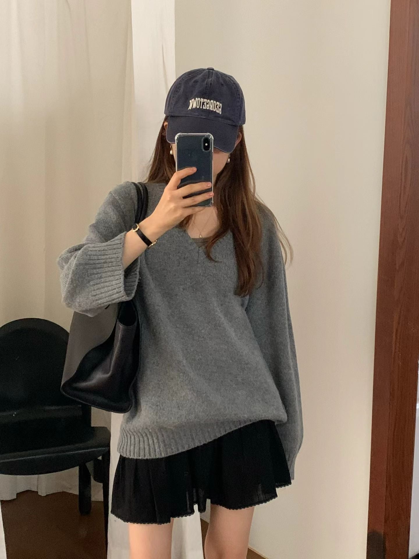 Angel Korea 秋可愛短裙O48