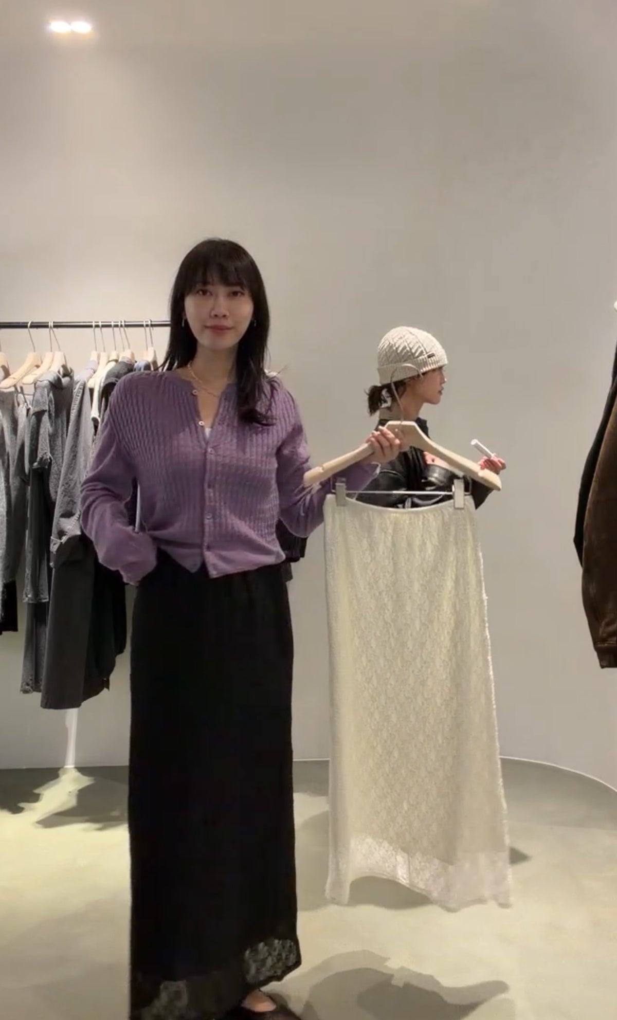 Angel Korea 秋完美蕾絲長裙